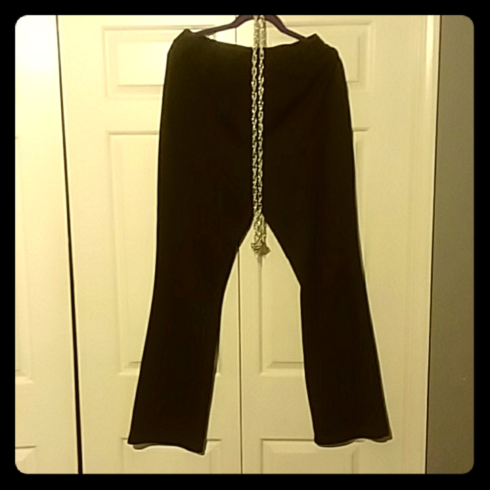 Woman Within Charcoal Grey SZ16 W tall